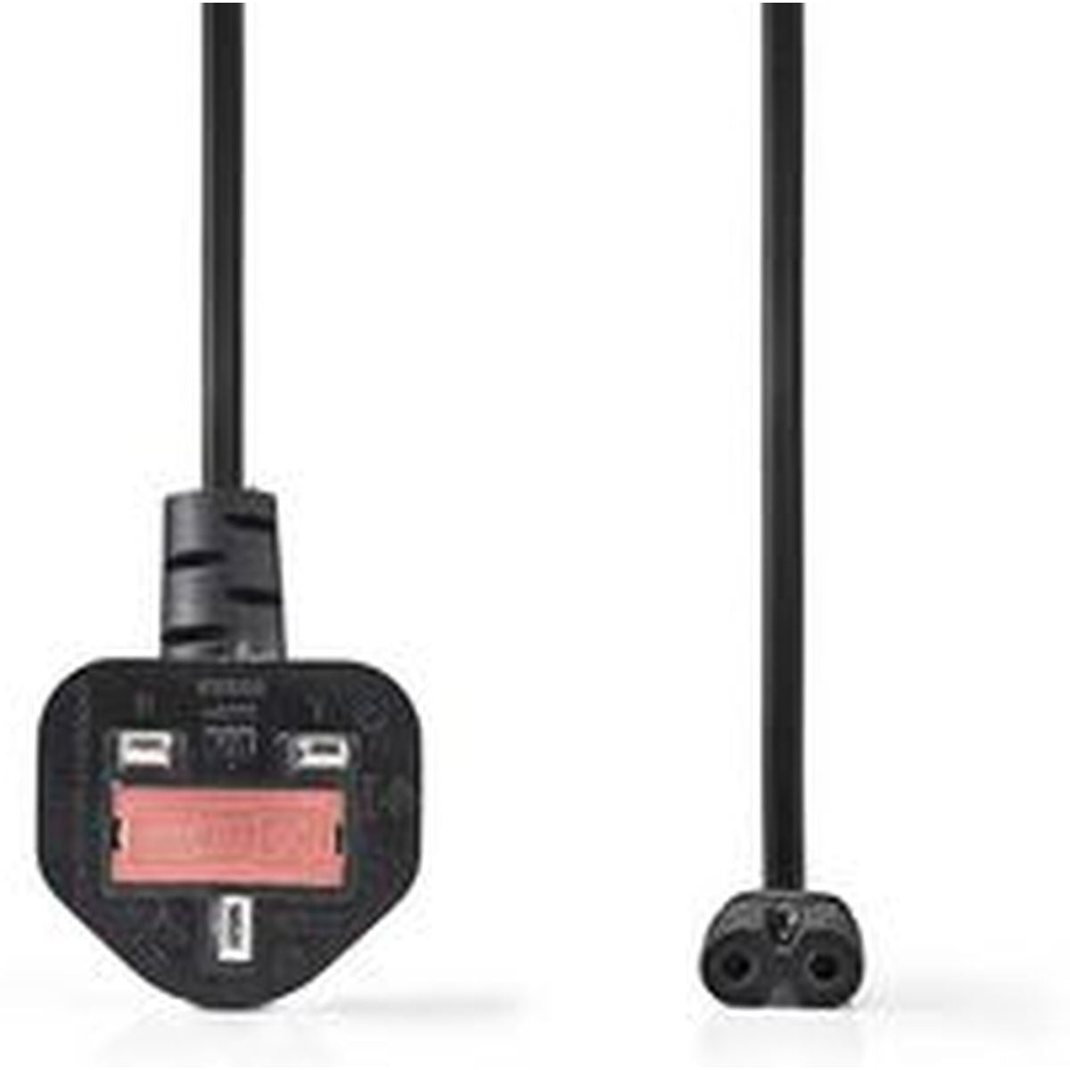 Nedis Power Cable UK-Plug-IEC-320-C7 5.0m BK - image 2 of 2