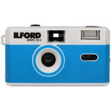 Phantom Ilford Camera Sprite 35-II Silver And Blue+3 Kodak Kit