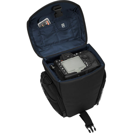 PEDEA Camera-XL Holster Bag Essex Pro Snap Black + Blue - image 2 of 5