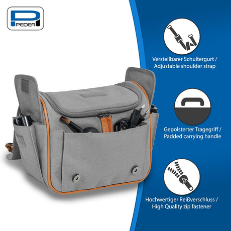 PEDEA Camera Bag XL Vintage Pro Grey - image 4 of 5
