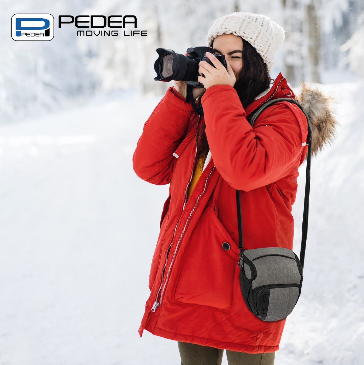 PEDEA Camera-Medium Holster Bag Fashion Pro (Light) Grey - image 5 of 5