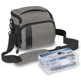 PEDEA Camera Bag Large Fashion Pro (Light) Grey