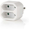 Nedis Stopcontactsplitter 2-WEG Eurostopcontact WH