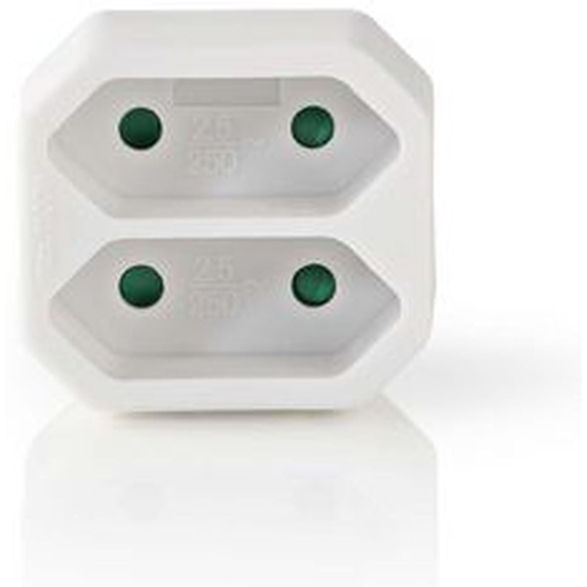 Nedis Stopcontactsplitter 2-WEG Eurostopcontact WH - image 2 of 4