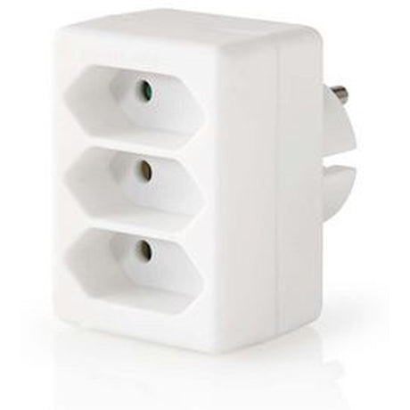 Nedis Stopcontact Splitter 3-WEG Schuko-Contactdoos WH - image 4 of 4