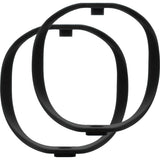 Radius Pair Of RAD-1 Hoops Standard Firmness 72-SHORE (Black - Hoops Only)