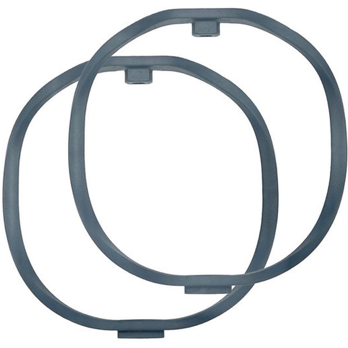 Radius Pair Of RAD-1 Hoops Soft Firmness 62-SHORE (Dark Grey - Hoops Only) - image 2 of 2