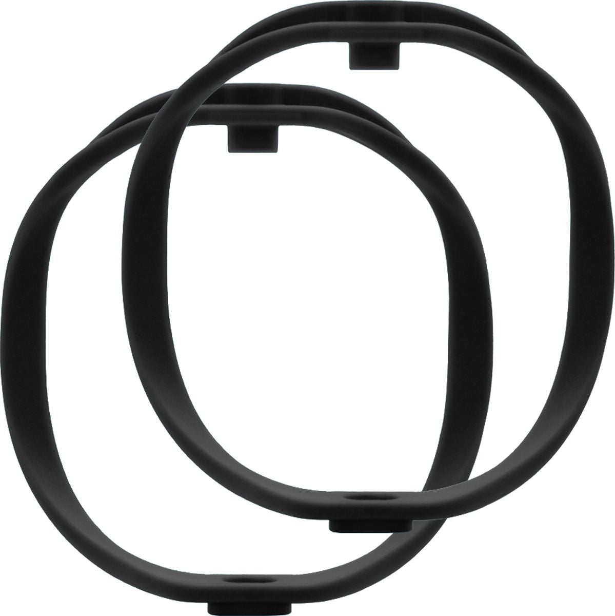 Radius Pair Of RAD-2 Hoops Standard Firmness 72-SHORE (Black - Hoops Only)