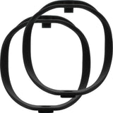 Radius Pair Of RAD-2 Hoops Standard Firmness 72-SHORE (Black - Hoops Only)