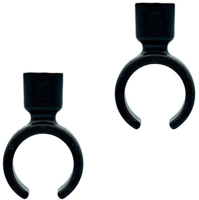Radius Pair Of RAD 19/20mm Mic Clips Non Safety Strap (Clips Only - No Hoops)