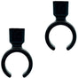 Radius Pair Of RAD 19/20mm Mic Clips Non Safety Strap (Clips Only - No Hoops)