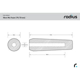 Radius Shotgun Mic Foam Windshield 18cm Std Hole - image 3 of 3
