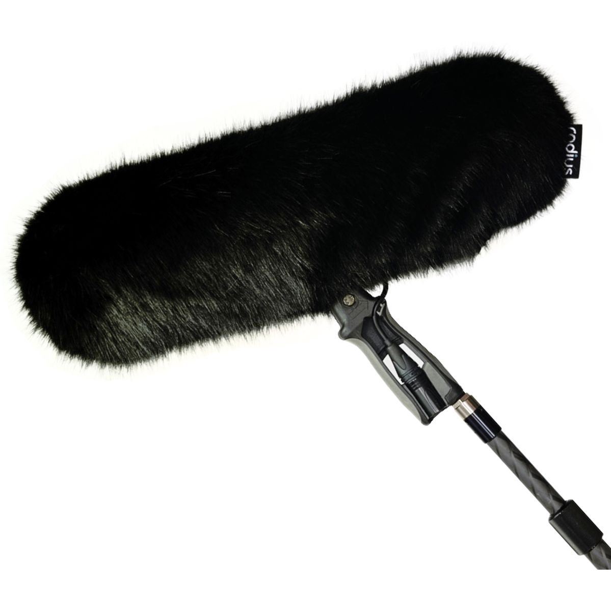 Radius Windcover For Rycote WS4 Windshield Black Fur - image 2 of 2