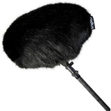 Radius Windcover For Rycote Cyclone Small Black Fur