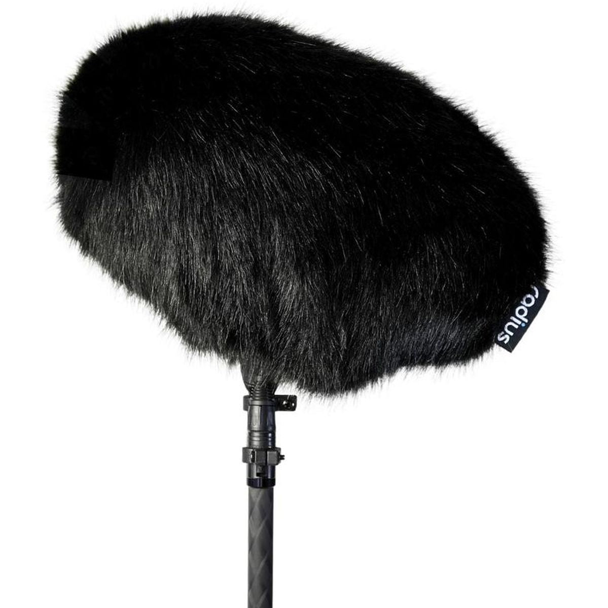 Radius Windcover For Rycote Cyclone Small Black Fur - image 2 of 2