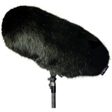 Radius Windcover For Rycote Cyclone Medium Black Fur - image 2 of 2