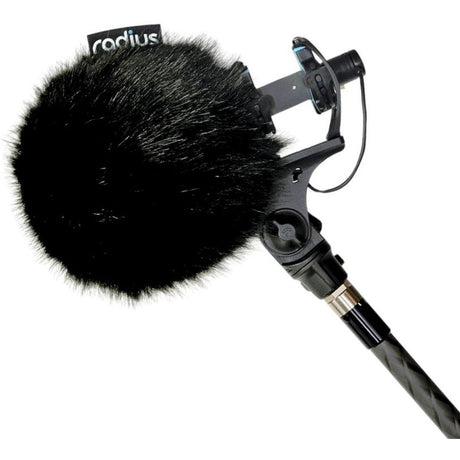 Radius Windcover For Rycote BBG Pair Black Fur