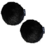 Radius Windcover For Rycote BBG Pair Black Fur - image 2 of 2