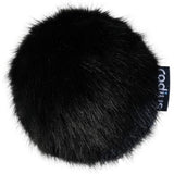 Radius Windcover For Rycote BBG Single Black Fur - image 2 of 2