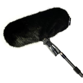 Radius Windcover For Rycote Supershield Medium Black Fur