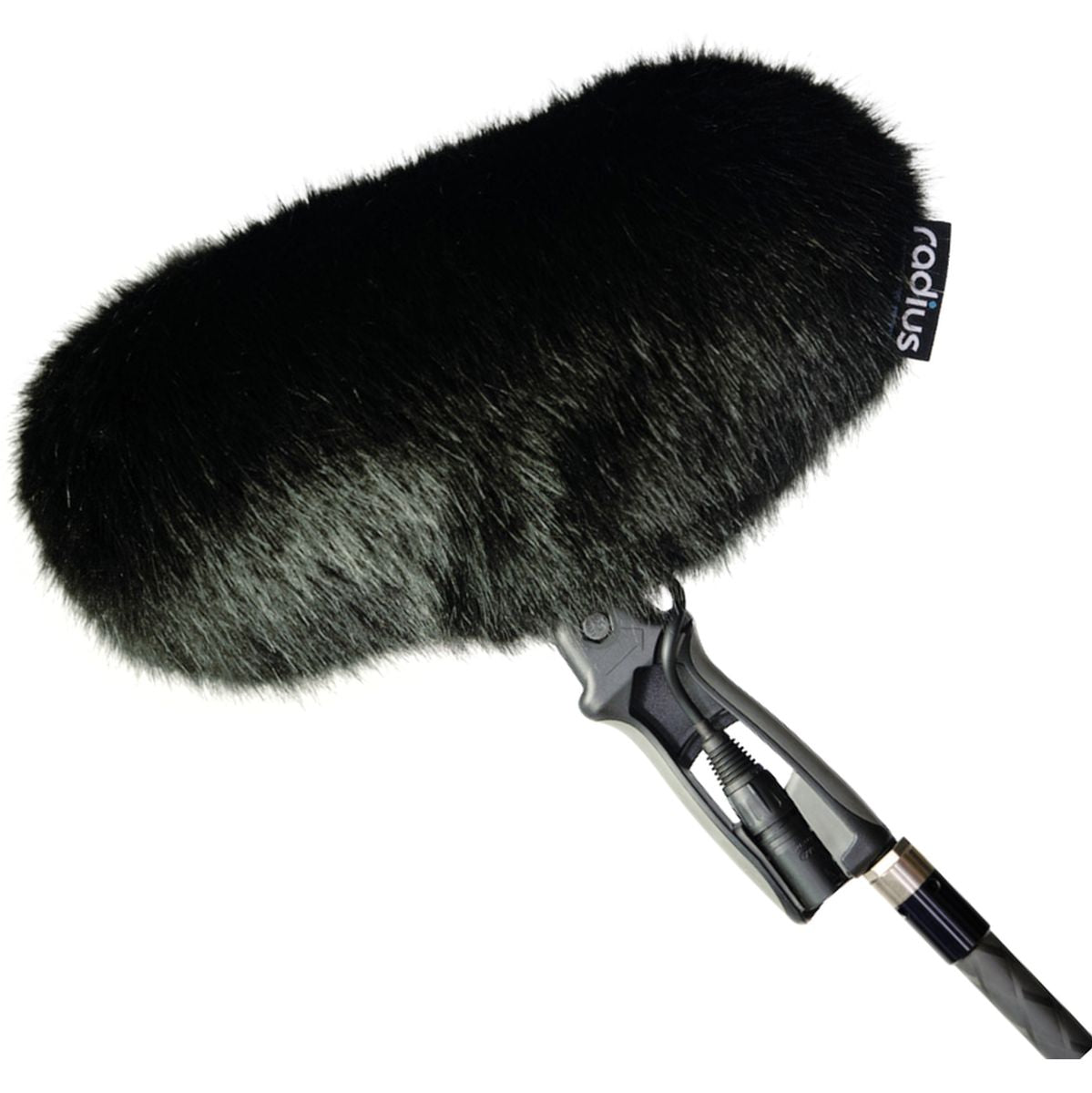 Radius Windcover For Rycote WS1 Windshield Black Fur