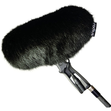 Radius Windcover For Rycote WS1 Windshield Black Fur