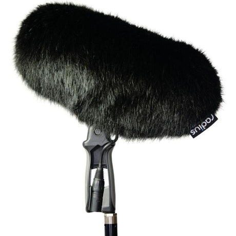 Radius Windcover For Rycote WS1 Windshield Black Fur - image 2 of 2