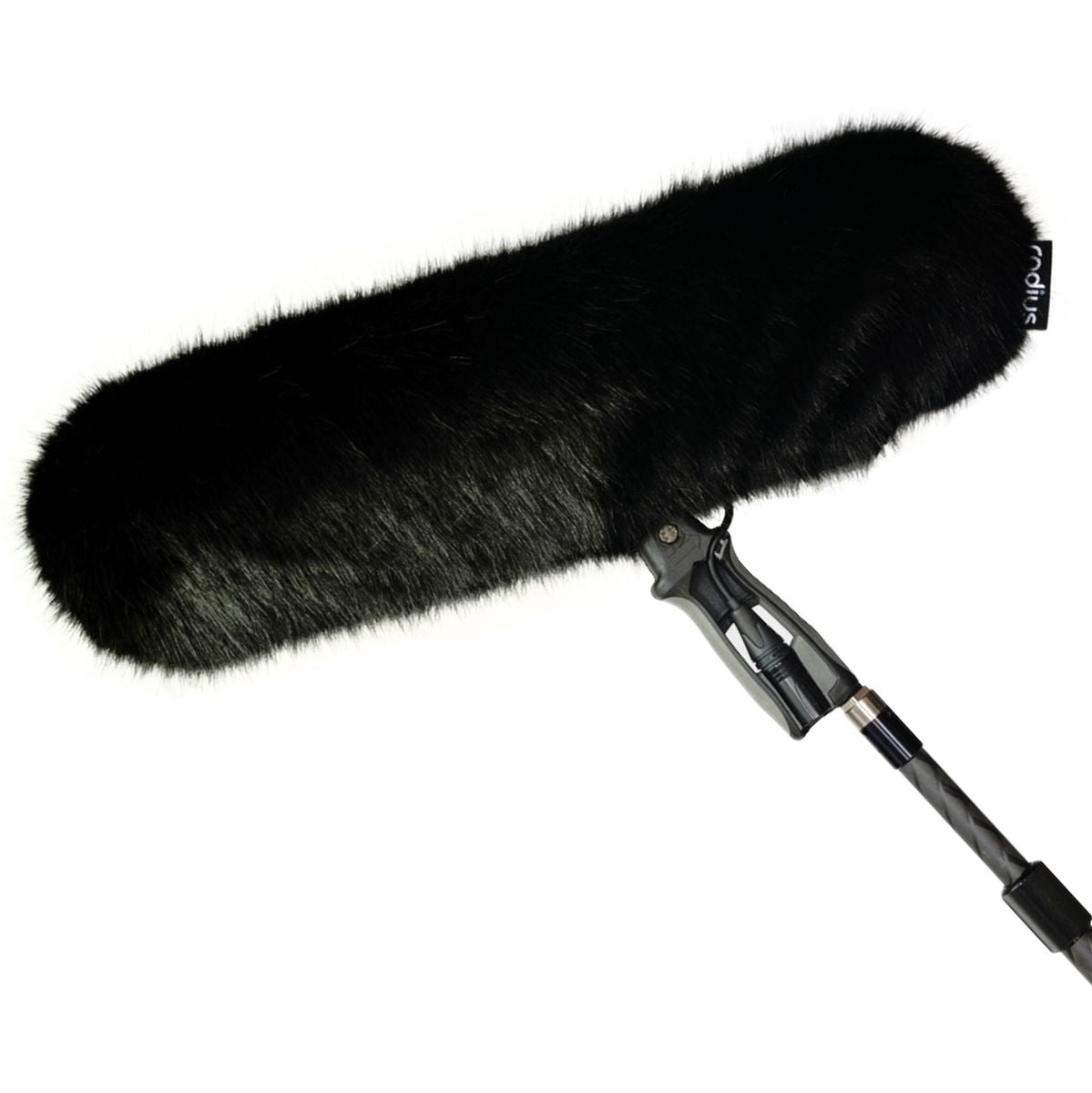 Radius Windcover For Rycote WS295 Windshield Black Fur - image 2 of 2