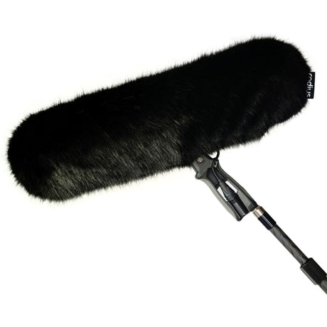 Radius Windcover For Rycote WS295 Windshield Black Fur - image 2 of 2
