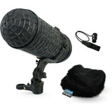 Radius Mini-Alto 180 & RAD-2 Kit w/ 3-PIN XLR Cable Black Fur