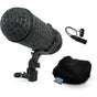 Radius Mini-Alto 180 & RAD-2 Kit w/ 3-PIN XLR Cable Black Fur