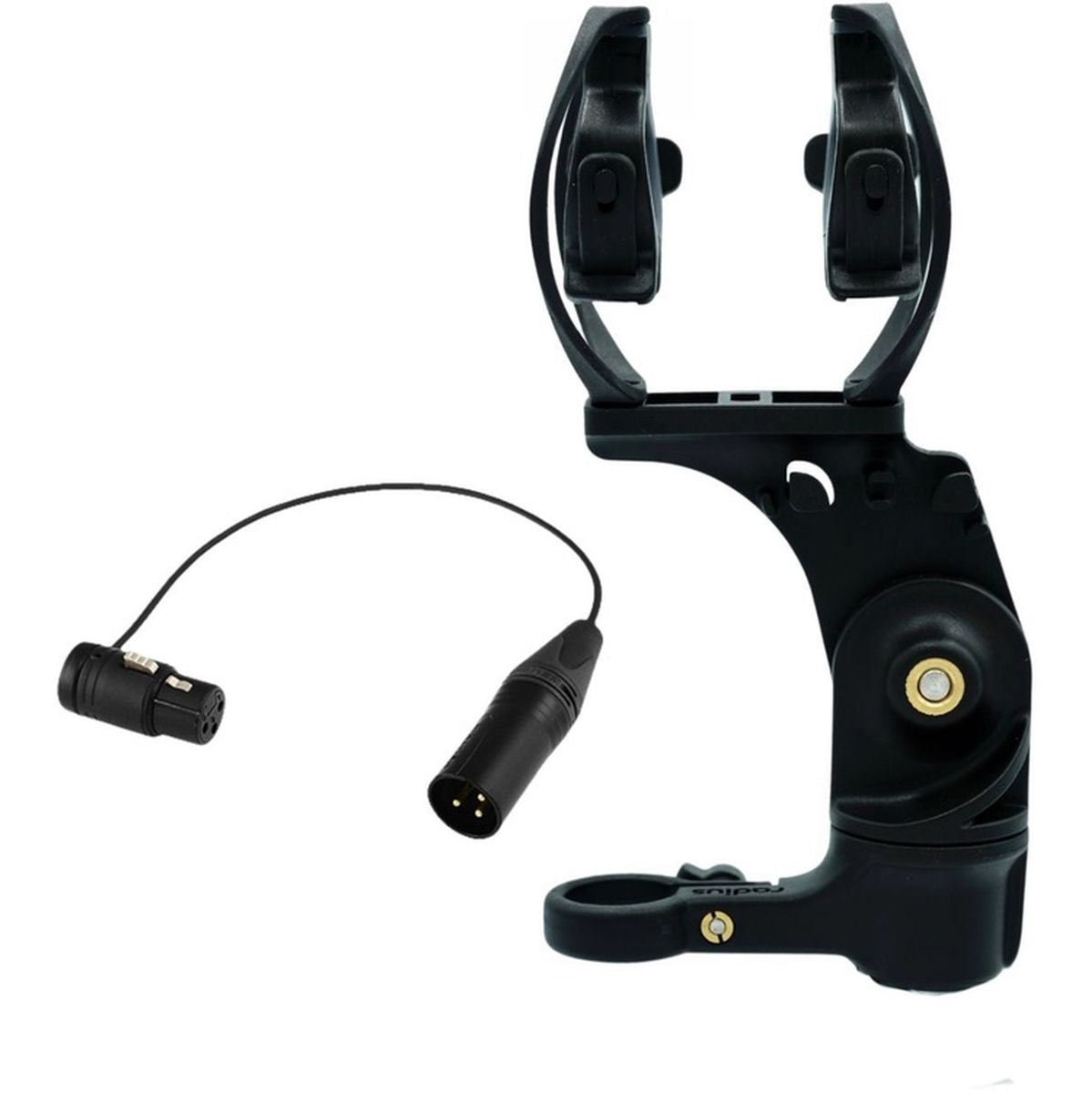 Radius RAD-1 Shock Mount Dark Edition w/ 3-PIN XLR Cable - image 2 of 3