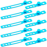 Radius Cable Straps Hi-Vis Light Blue 10-pack - image 3 of 3