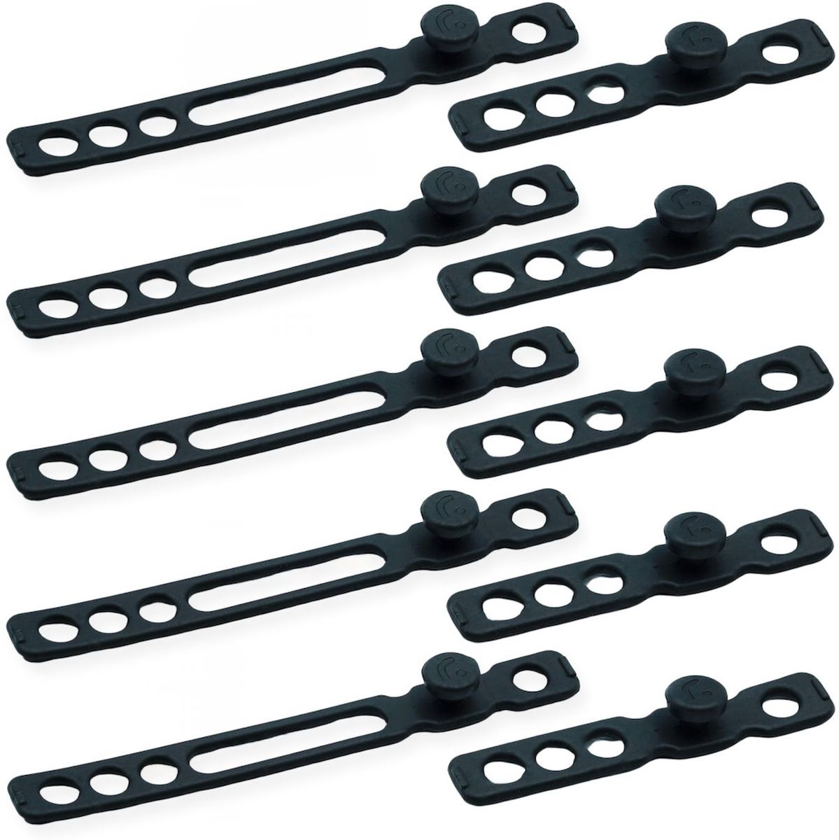 Radius Cable Straps Black 10-pack - image 3 of 3