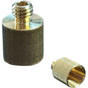 Radius Brass Mic Stand Adaptor 5/8-F To 3/8-m