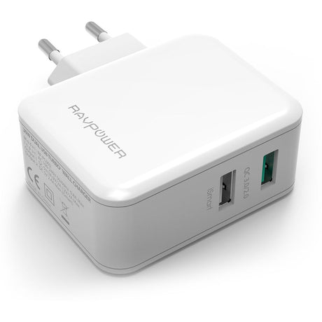 Ravpower RP-PC006 USB 30W Quick Charge 3.0 White