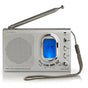 Nedis Wereldradio Portable Model FM / SW Battery Powered 1.5 W Grey