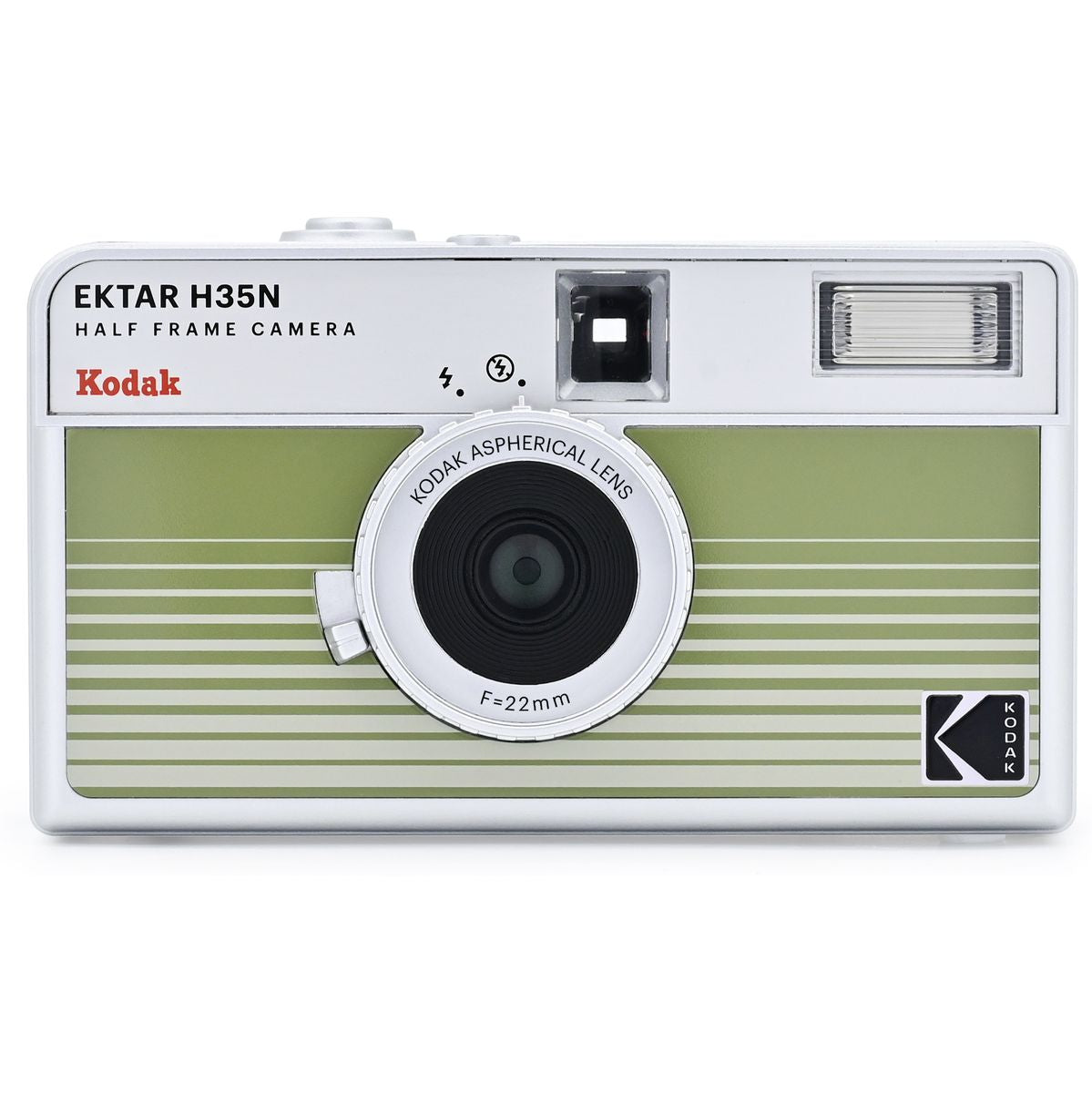 Kodak Ektar H35N Camera (Striped Green) - image 2 of 5