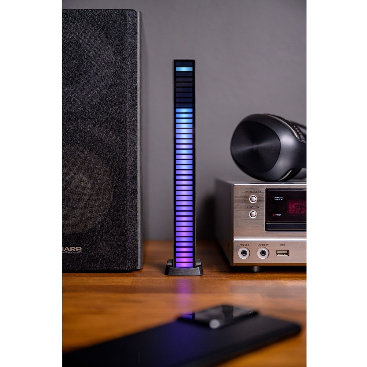 Redleaf RGB Equalizer Redleaf 40LED - Black - image 4 of 5