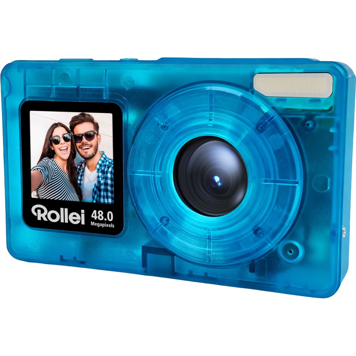 Rollei Compactline Pocket Transparent Blue - image 2 of 5