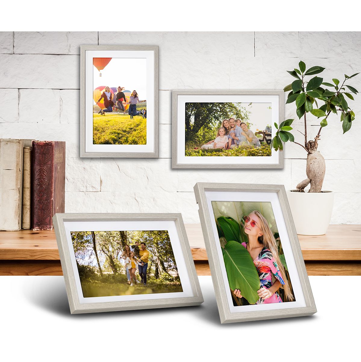 Rollei Frameo Blank Wood WiFi 10 inch Digital Photo Frame - image 3 of 5