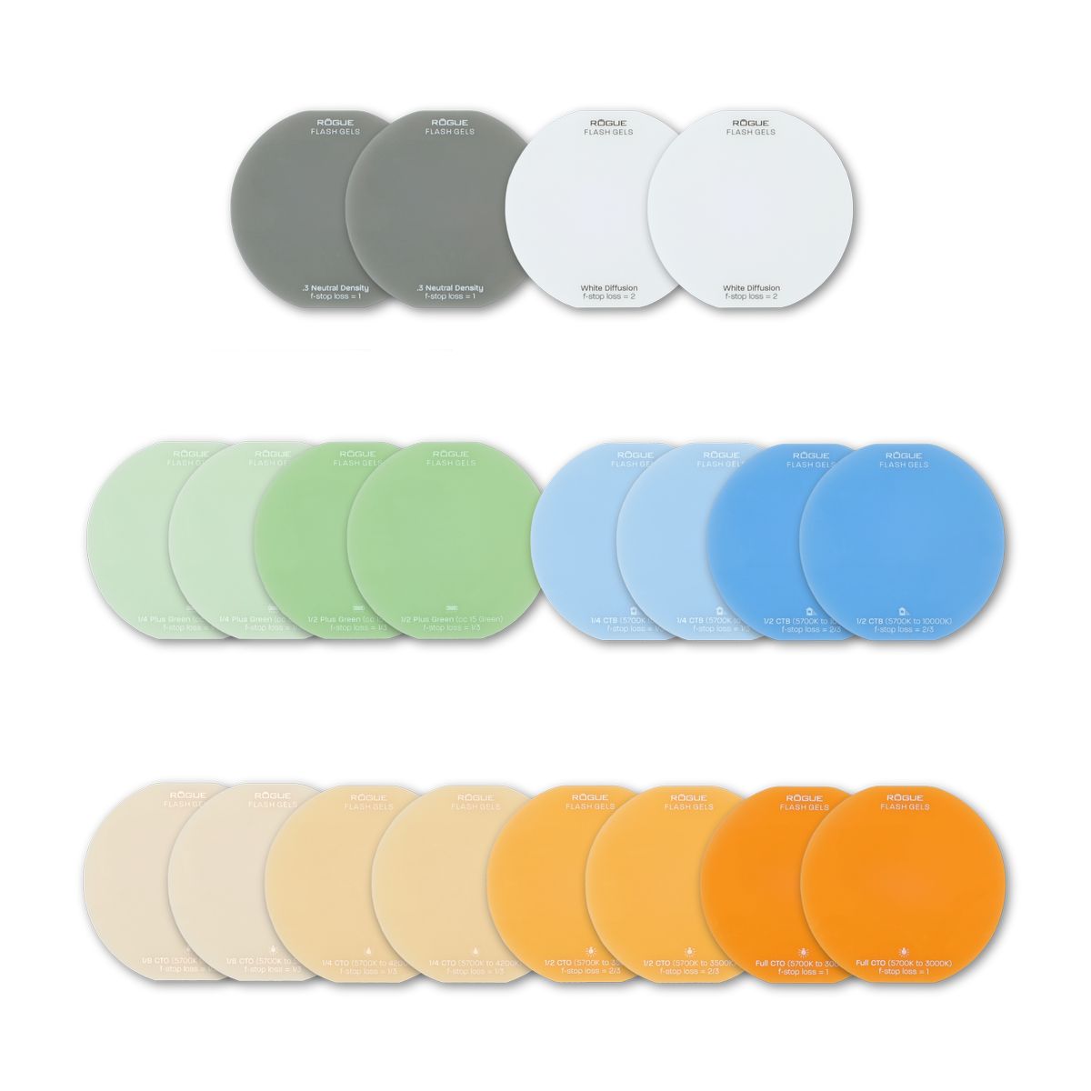 Rogue Round Flash Gels - Colour Correction Collection - image 2 of 2