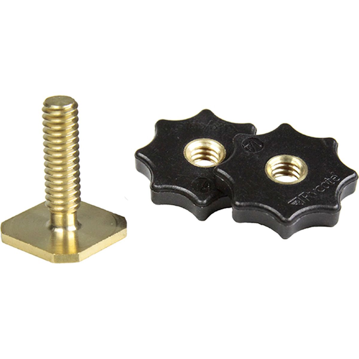 Rycote Brass Shoe Adaptor w/ 1/4-inch Male Thread