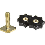 Rycote Brass Shoe Adaptor w/ 1/4-inch Male Thread