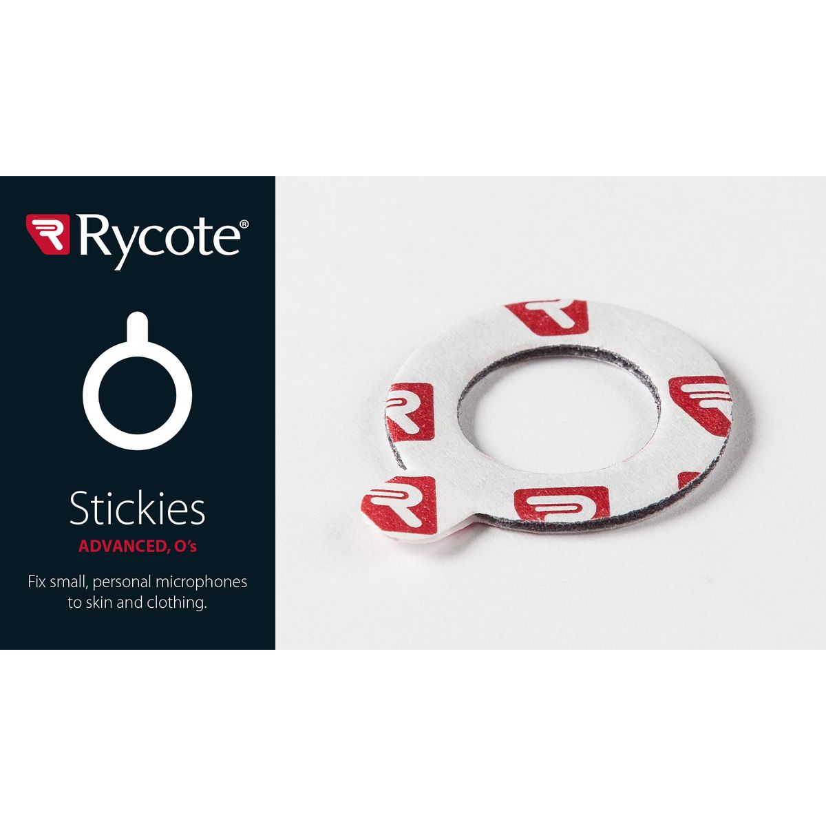 Rycote Stickies Adv 23mm O''s (Master Carton Of 1