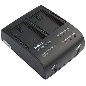 SWIT S-3602B S-3602B | 2x2A DV Charger Compatible To Panasonic VBG Series