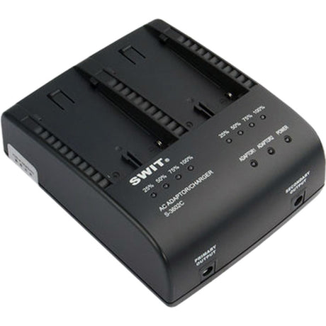 SWIT S-3602C S-3602C | 2x2A DV Charger Compatible To Canon BP Series