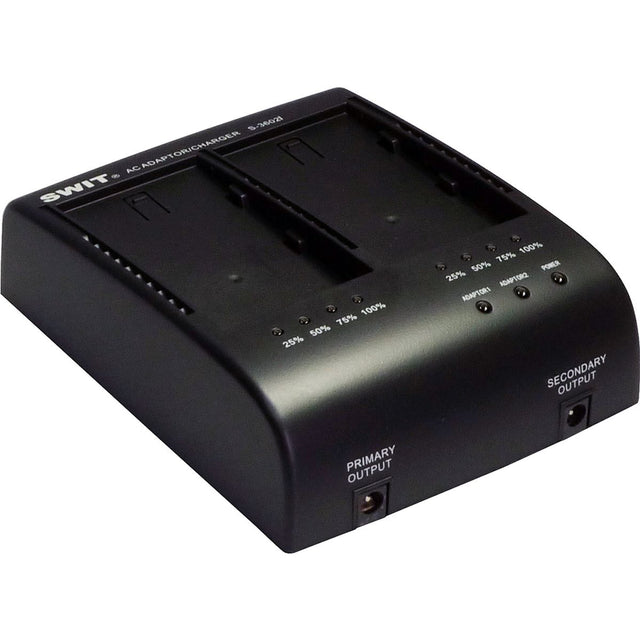 SWIT S-3602i S-3602i | 2x2A DV Charger Compatible To JVC SSL Series