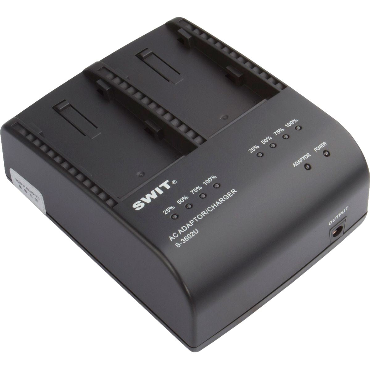 SWIT S-3602U S-3602U | 2x2A DV Charger Compatible To Sony BP-U Series