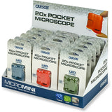 Carson Pocket Microscope MicroMini 20x w/ UV And LED 15-P...